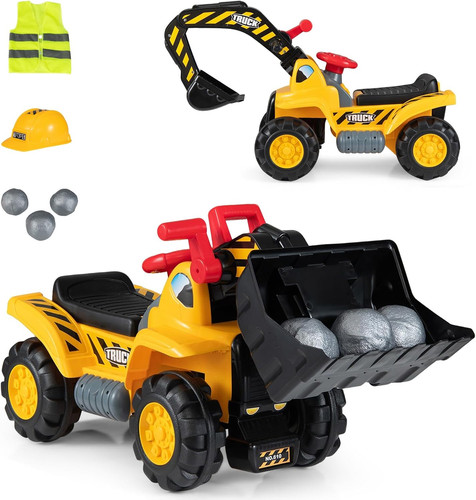 Ride on excavator - 3-in-1,