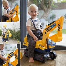 Kids Ride On Digger Toddler