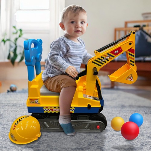 Kids ride digger toddler - ride,