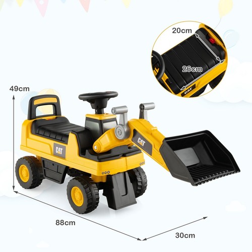 Kids ride toy excavator - kids,
