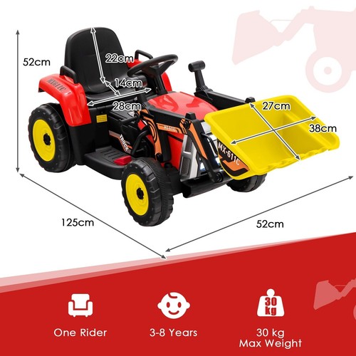 Kids ride toy excavator 12v - ride-on,
