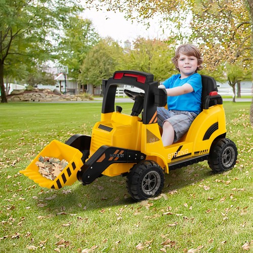 Excavator 12v kids ride - ride, on