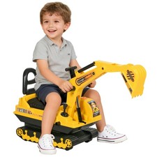 HOMCOM Kids Ride On Toy Digger