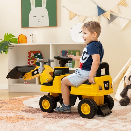 Ride toy excavator - on,